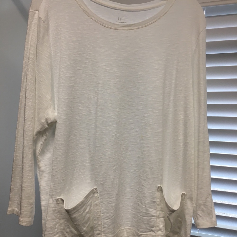 J Jill prime two picket tee